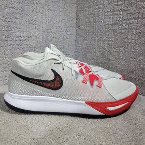 Nike Kyrie Flytrap 6 Photon Dust Men's Size 14 Gray Red Basketball Sneakers
